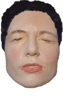 Polychrome face casting