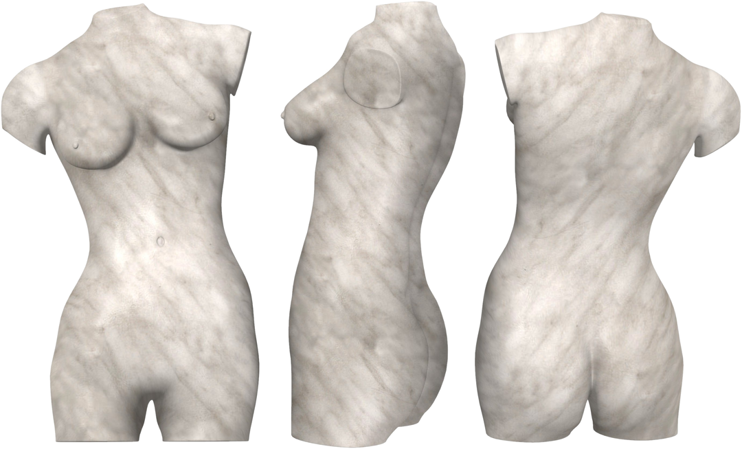 Full Torso Example - With Suggested Finish