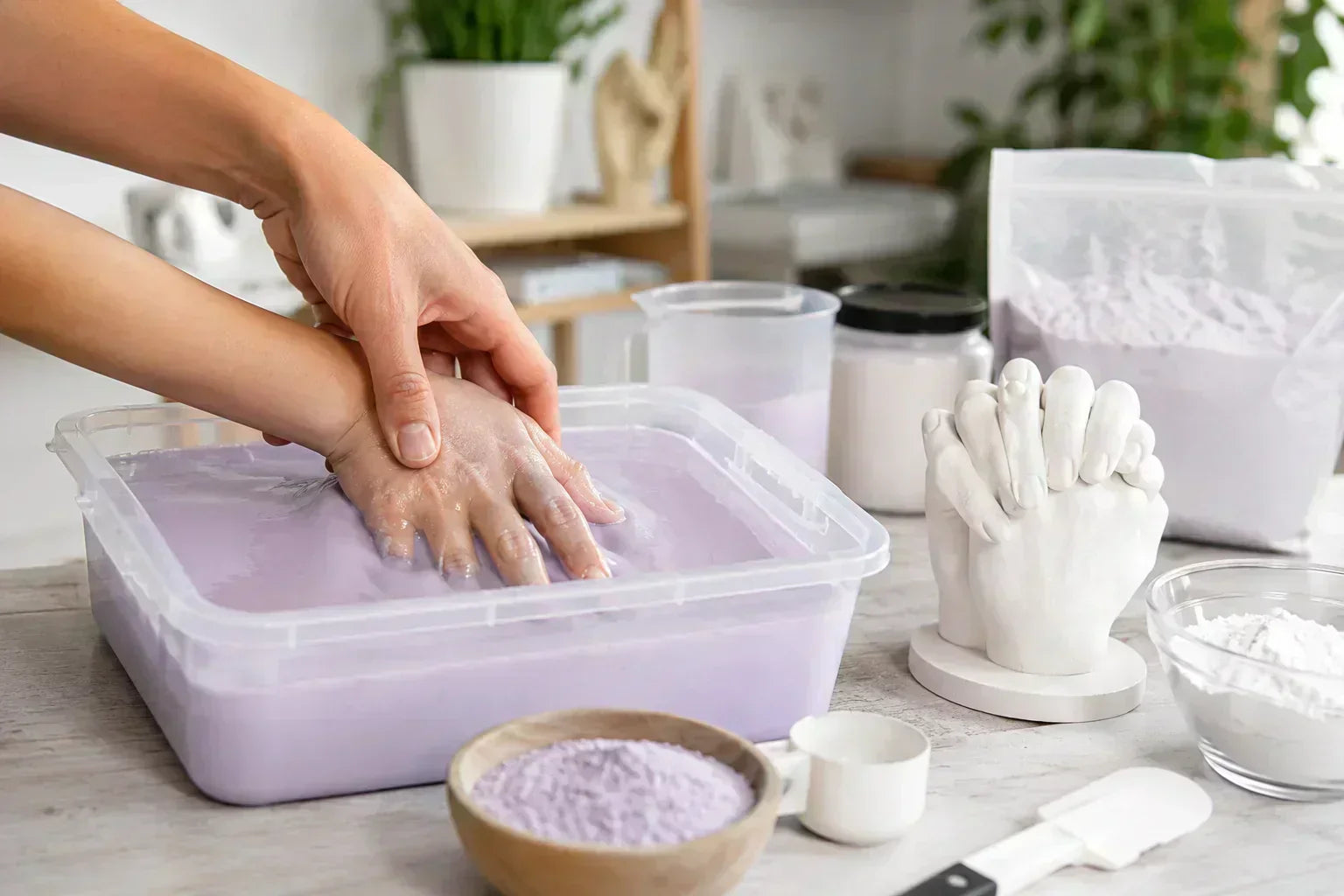 How to Use Alginate for Detailed Hand Casting at Home?