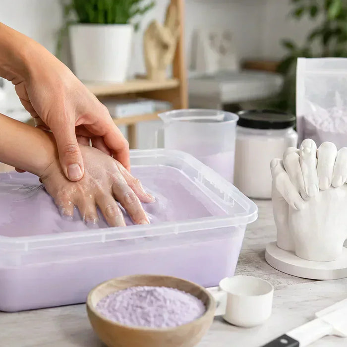 How to Use Alginate for Detailed Hand Casting at Home?