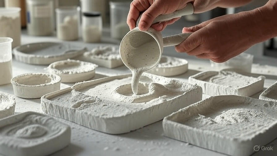 Chemistry of Plaster of Paris for Mold Casting — EnvironMolds