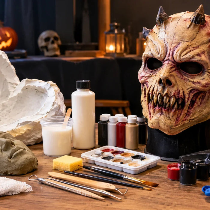 How to Make a Latex Halloween Mask: Materials, Molding Techniques and Finishing Tips