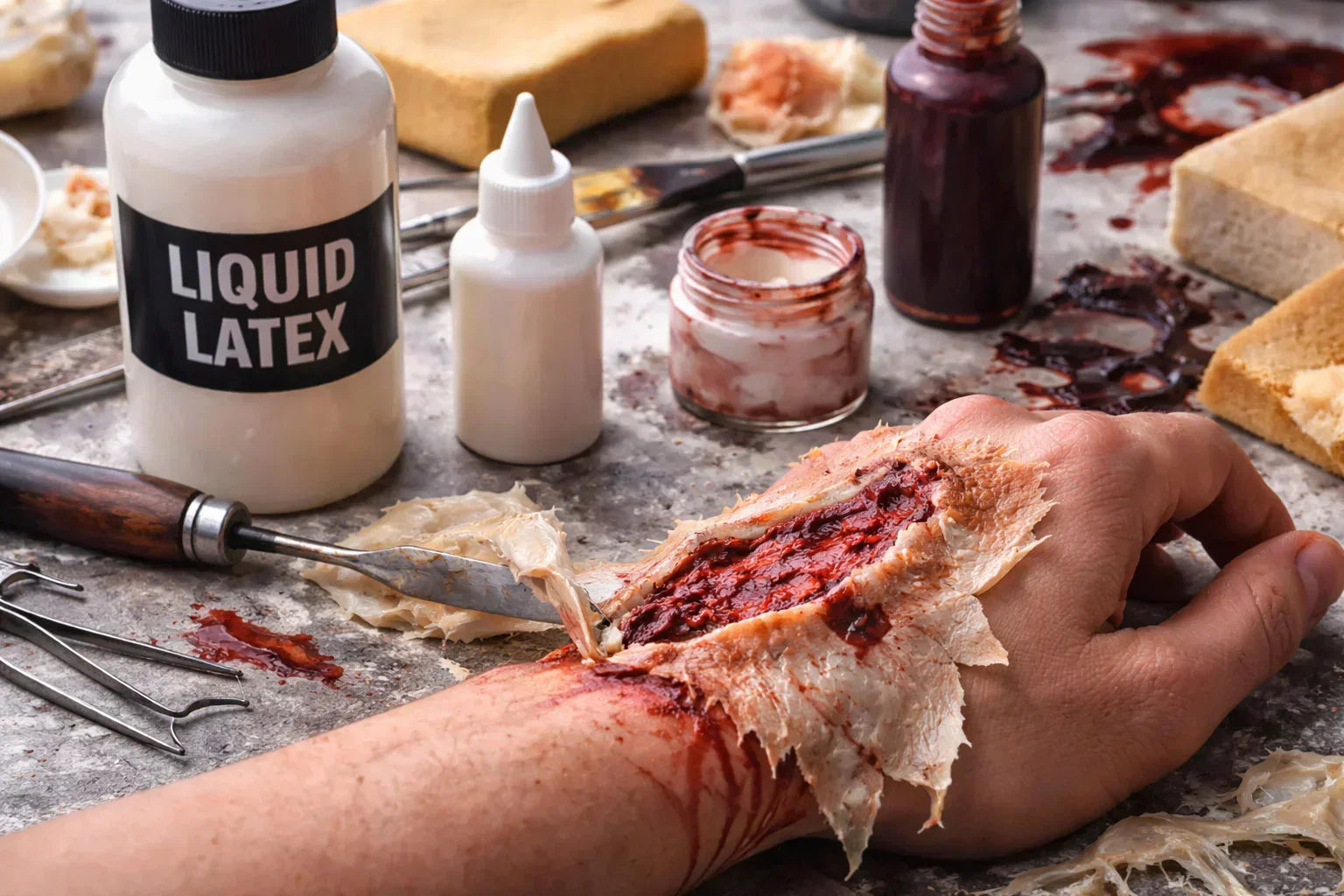 Why Liquid Latex Tears and How to Prevent It in FX Makeup?