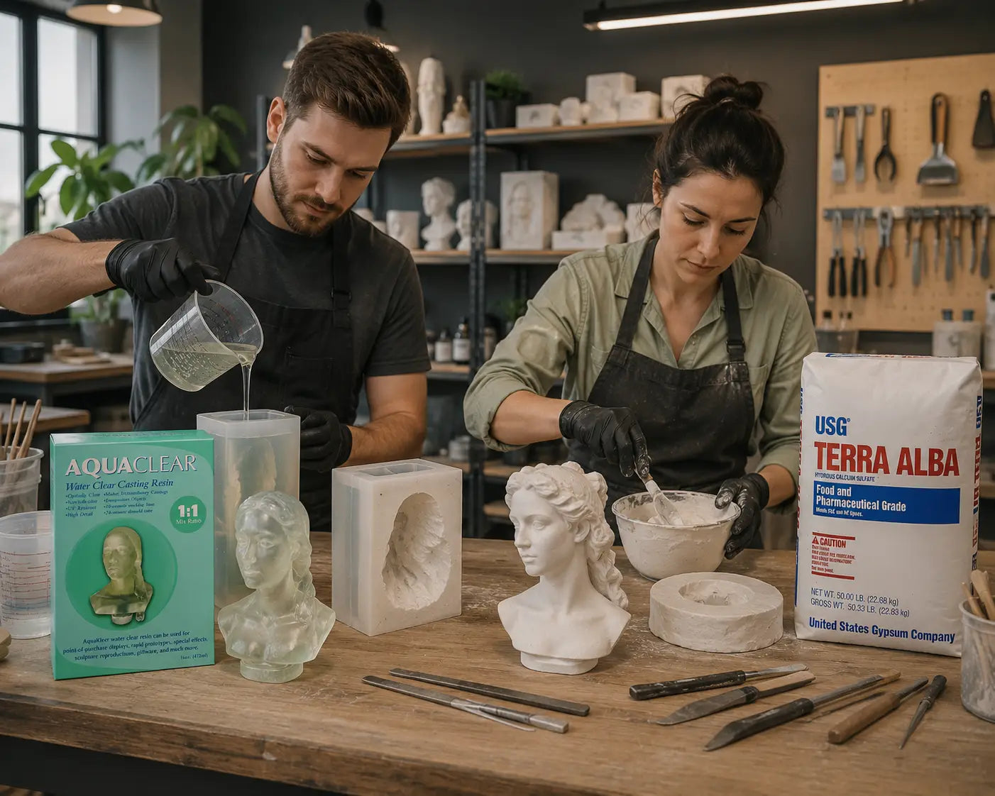 Resin Casting vs. Plaster Casting: Pros, Cons, and Best Uses
