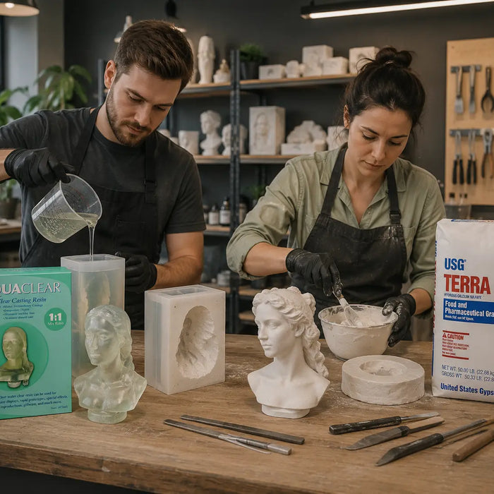 Resin Casting vs. Plaster Casting: Pros, Cons, and Best Uses