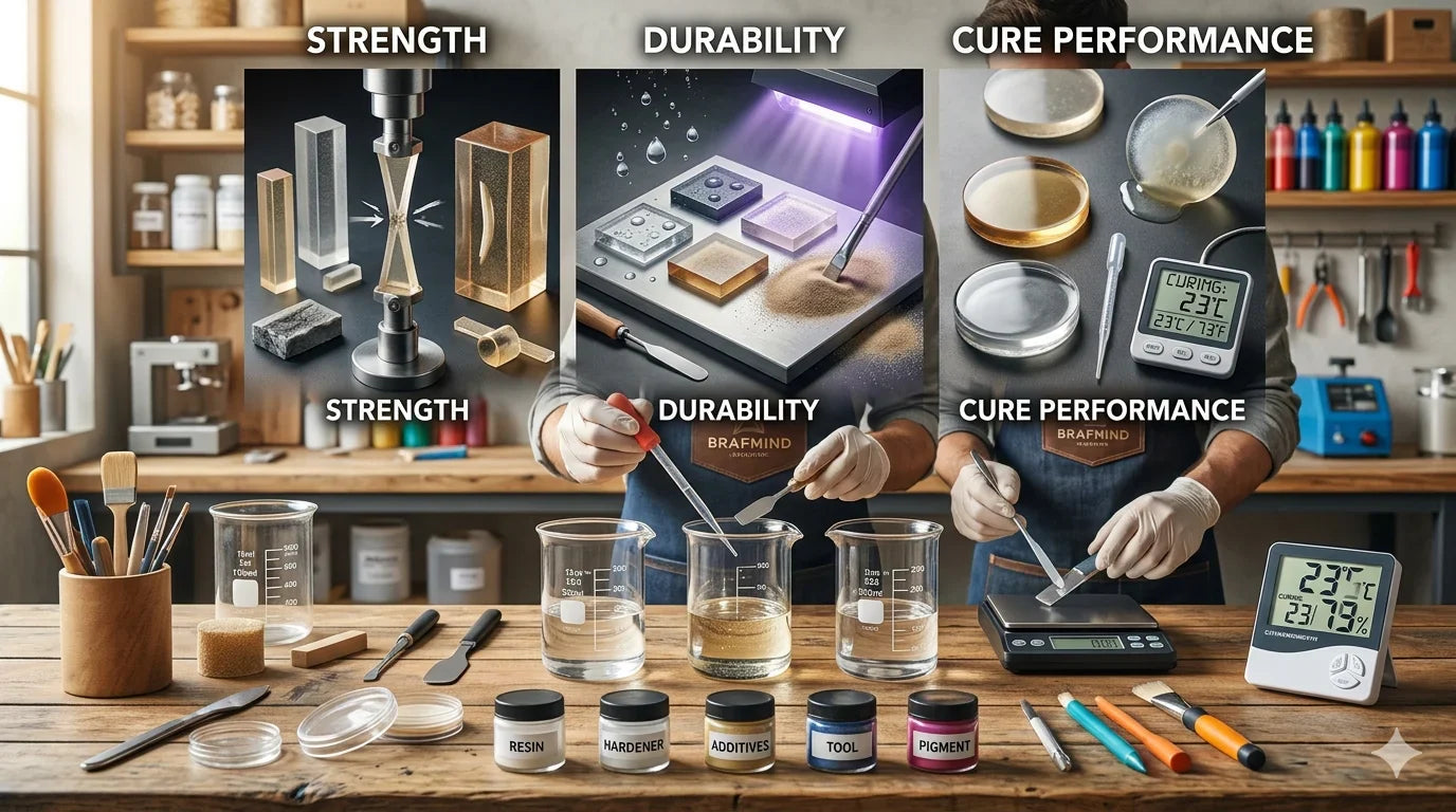 How Resin Mix Ratios Affect Strength, Durability, and Cure Performance?