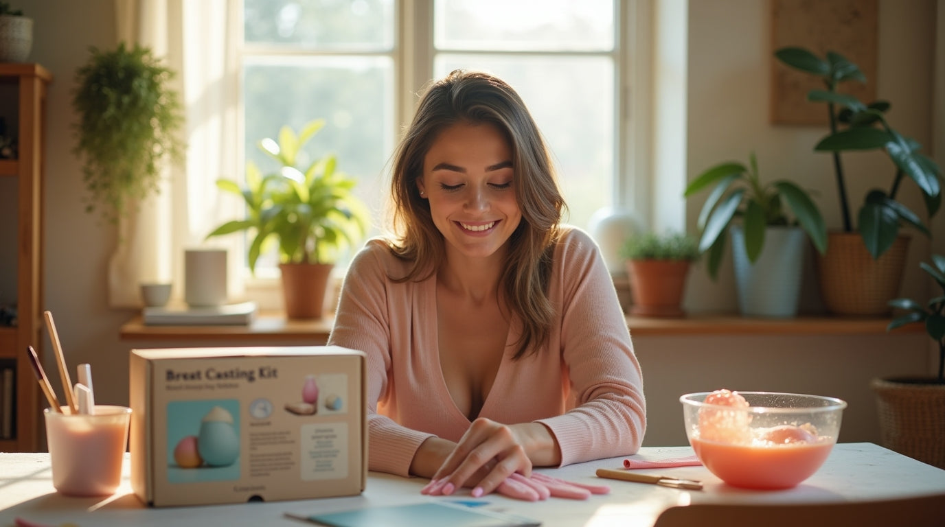 silicone breast mold kit