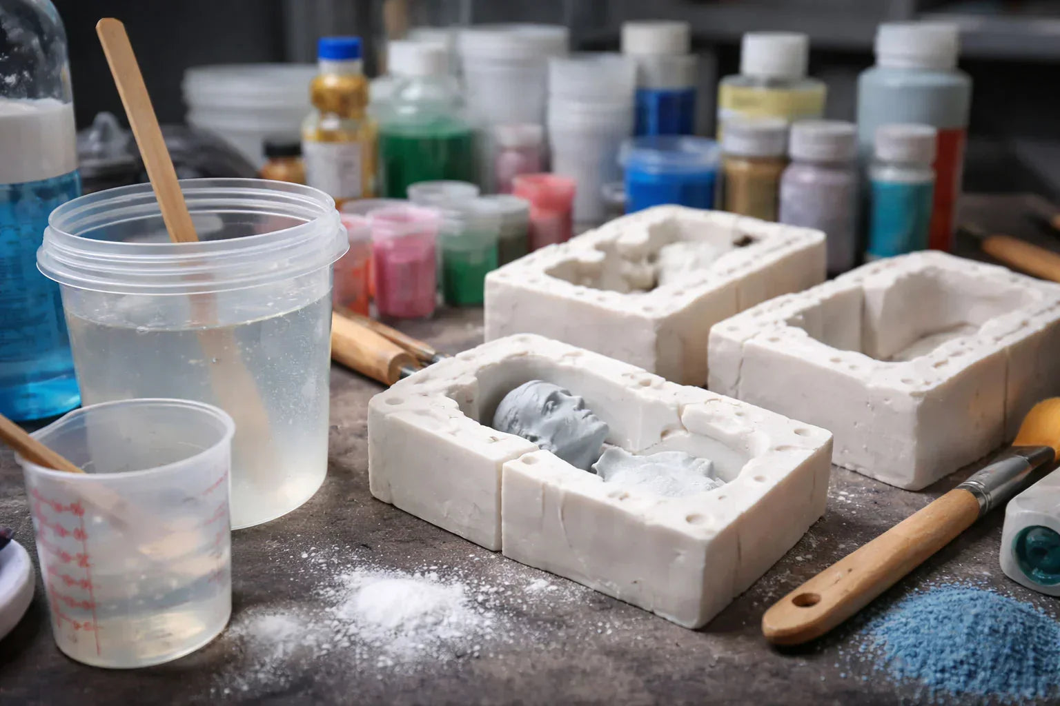 How Sodium Silicate Is Used in Fast-Setting Mold Making for Studios?