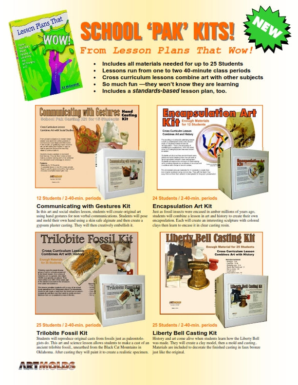 Student Mold Making and Casting Kits — EnvironMolds