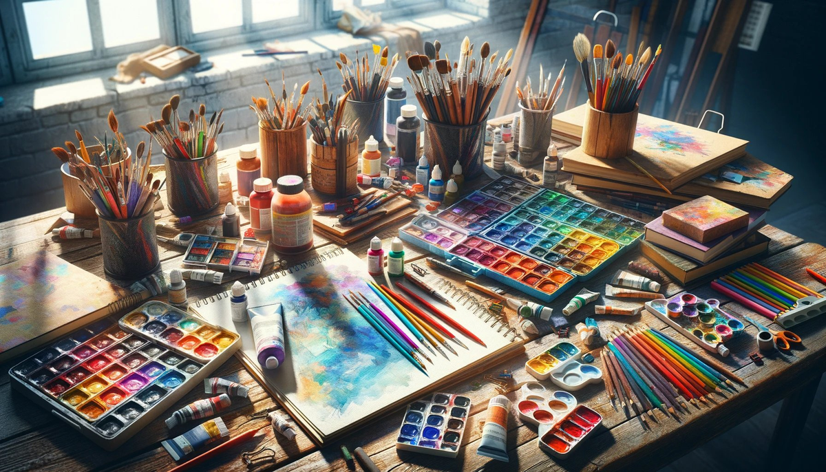 Art Supplies - Eyes, Body Parts, Makeup Supplies, Paints and Dyes