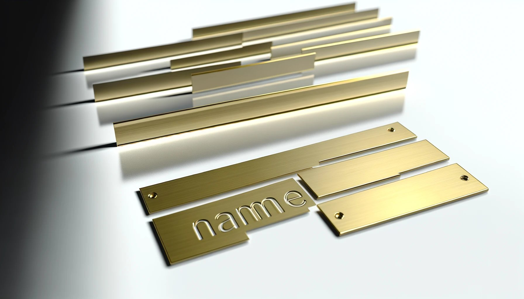 Name Plates - Engraved
