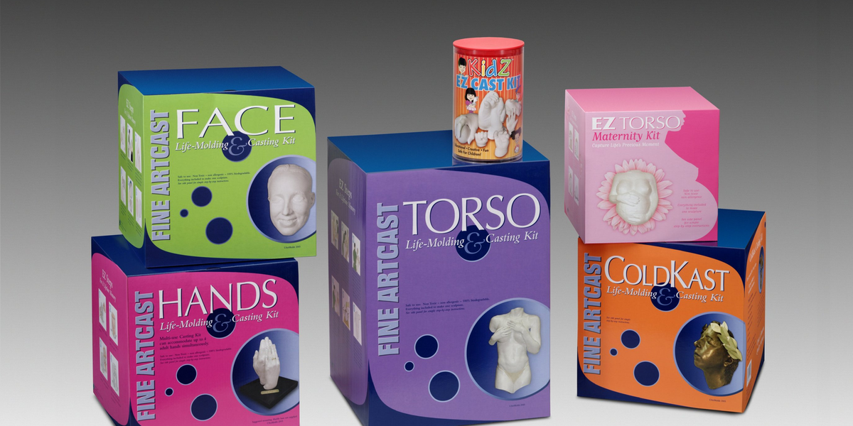 Lifecasting Kits - Hands, Faces & Full Body Casting | ArtMolds ...