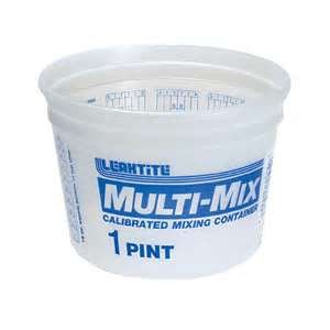 Multi-mix Container 1-Pint – EnvironMolds