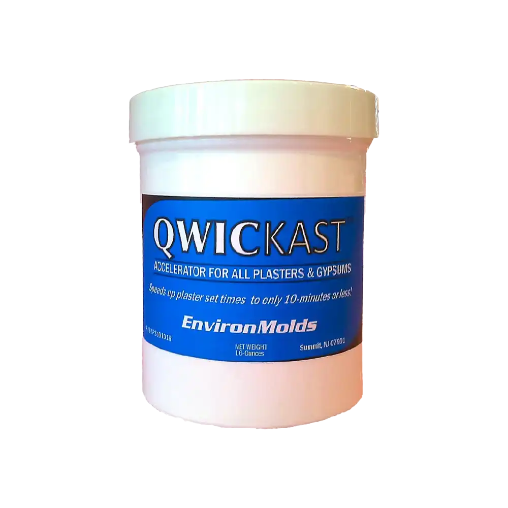 QwicKast Plaster and Gypsum Accelerator – EnvironMolds