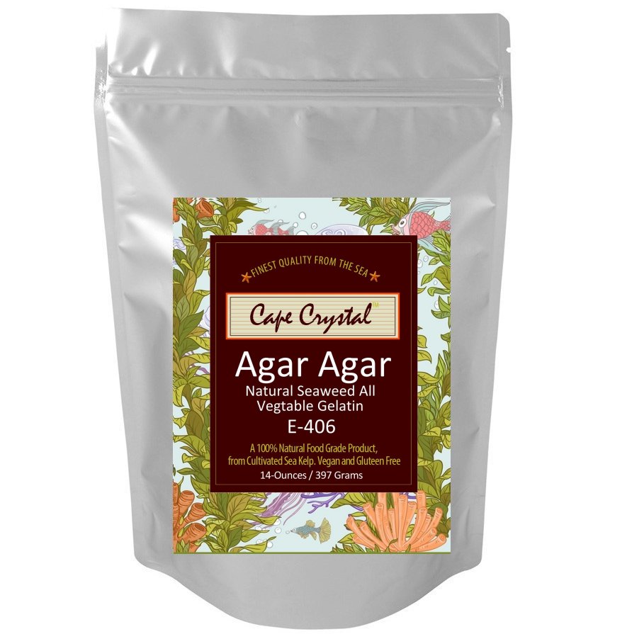 Agar Agar Powder By Cape Crystal  14-oz