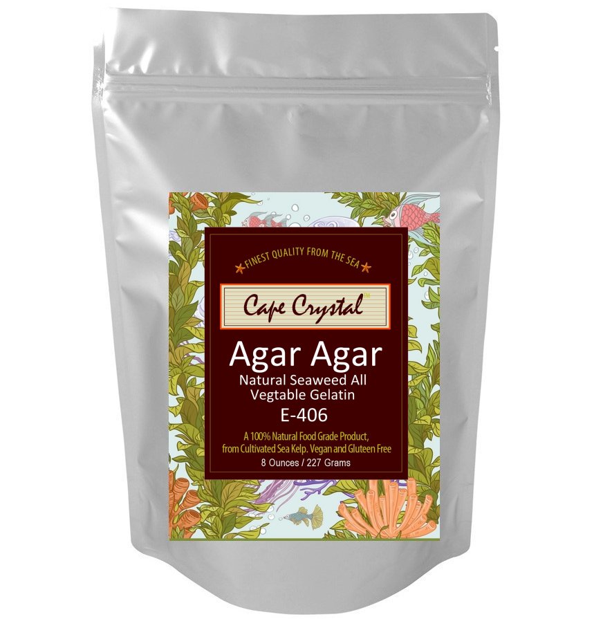 Agar Agar Powder By Cape Crystal  8-oz