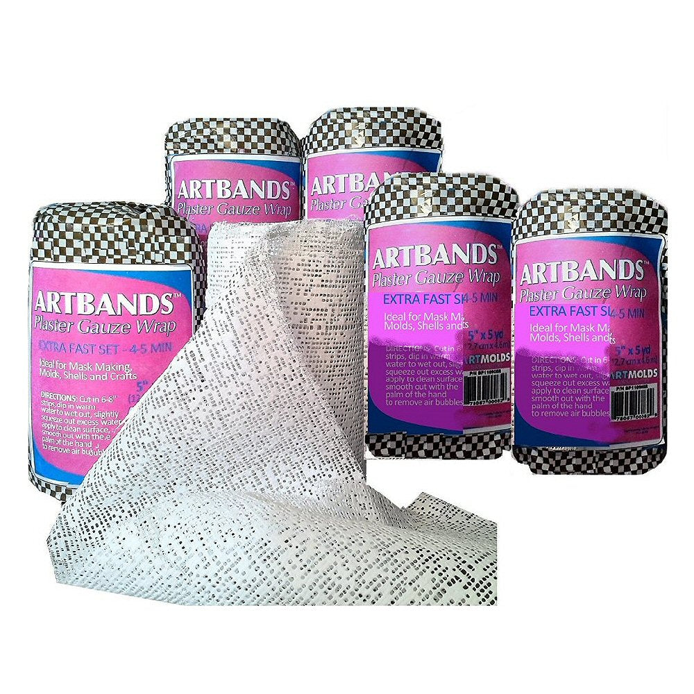 Plaster Bandages, Plaster Gauze, Plaster of Paris Bandages – EnvironMolds