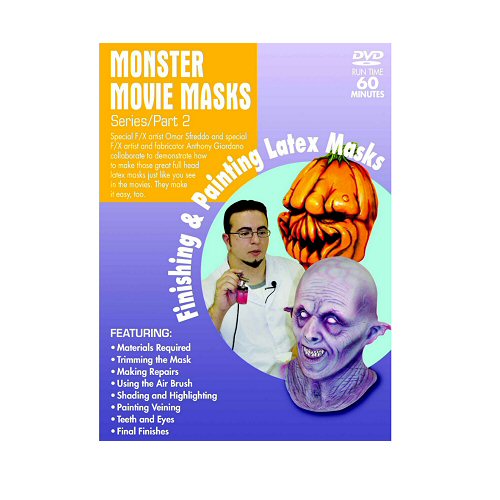 Monster Movie Masks Finishing-Painting Part 2 - DVD