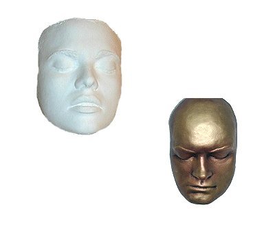 Examples of face casts