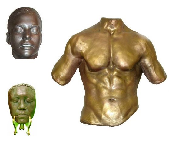Examples of the Faux Bronze Finishing Kit