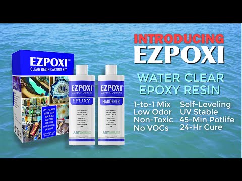 EZPOXI  Water Clear Epoxy Resin 16-oz.