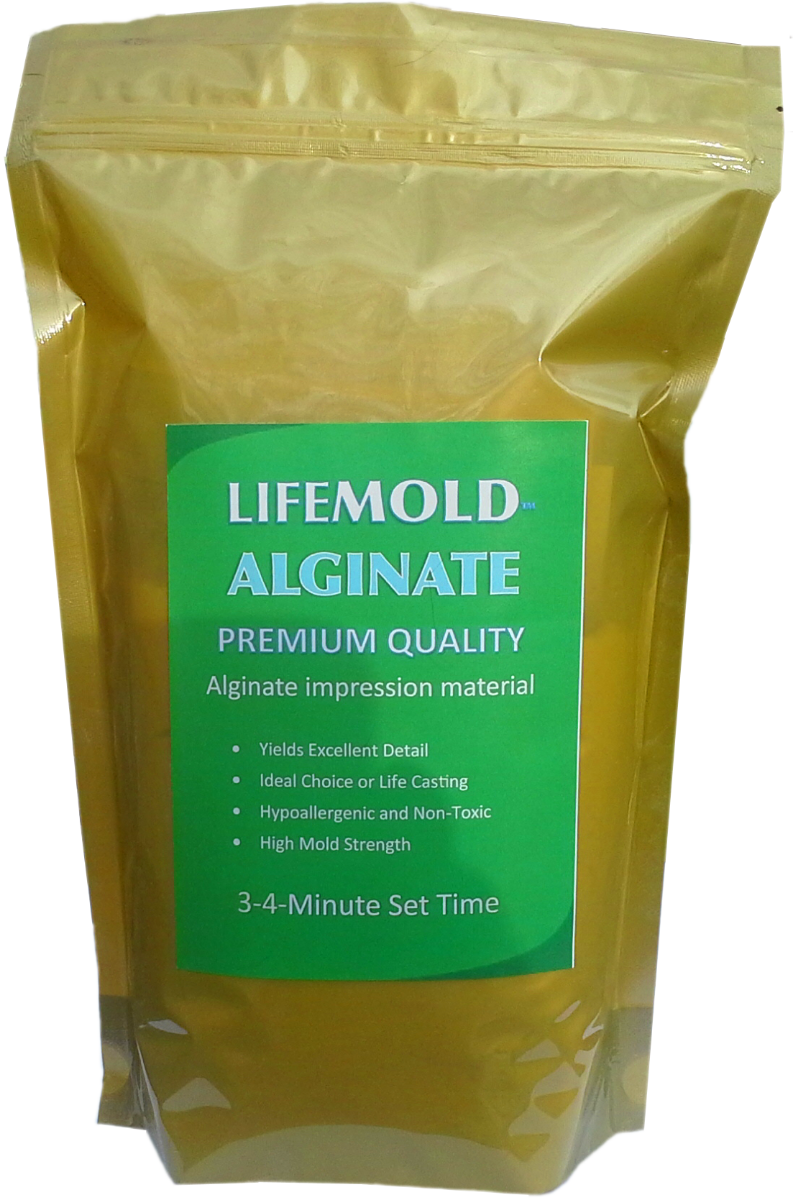 BEST BUY LifeMold -- Silica Free Alginate for high quailty mold making Front