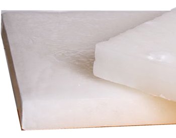 Refined paraffin wax for candle making, coating and sculpture engraving