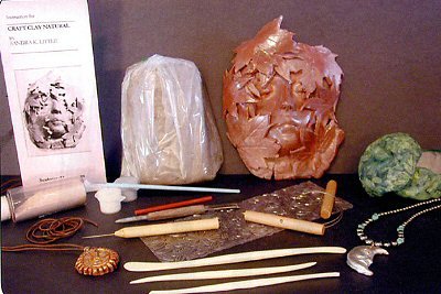 Contents of the Claystone Craft Kit