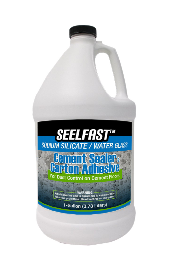 Seelfast Cement and Concrete Sealer (100% Sodium Silicate / Water Glass) 